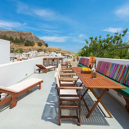 Villa Eftihia In Lindos Extérieur photo