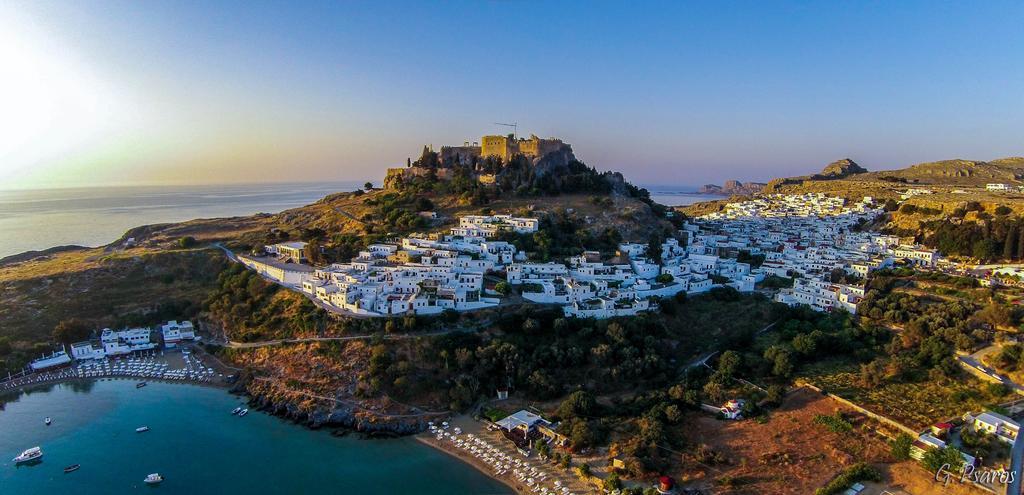 Villa Eftihia In Lindos Extérieur photo