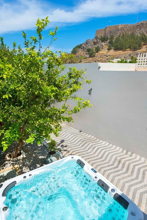 Villa Eftihia In Lindos Extérieur photo